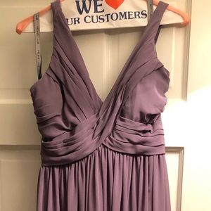 Purple/lavender bridesmaid dress, bill levkoff